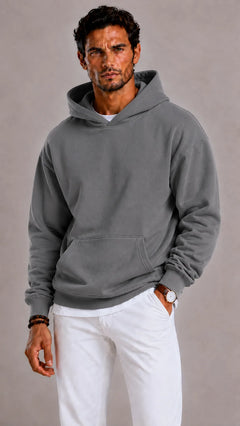Oversized hoodie met capuchon