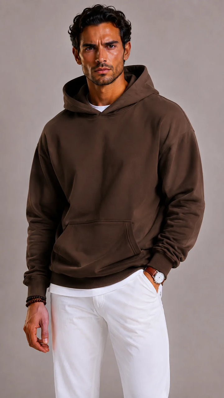 Oversized hoodie met capuchon