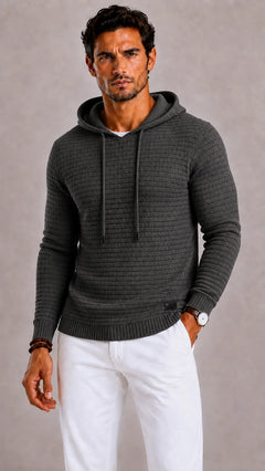 Hoodie met verstelbare capuchon