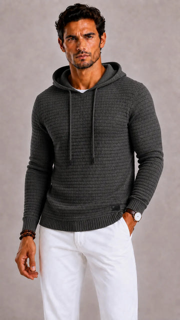 Hoodie met verstelbare capuchon