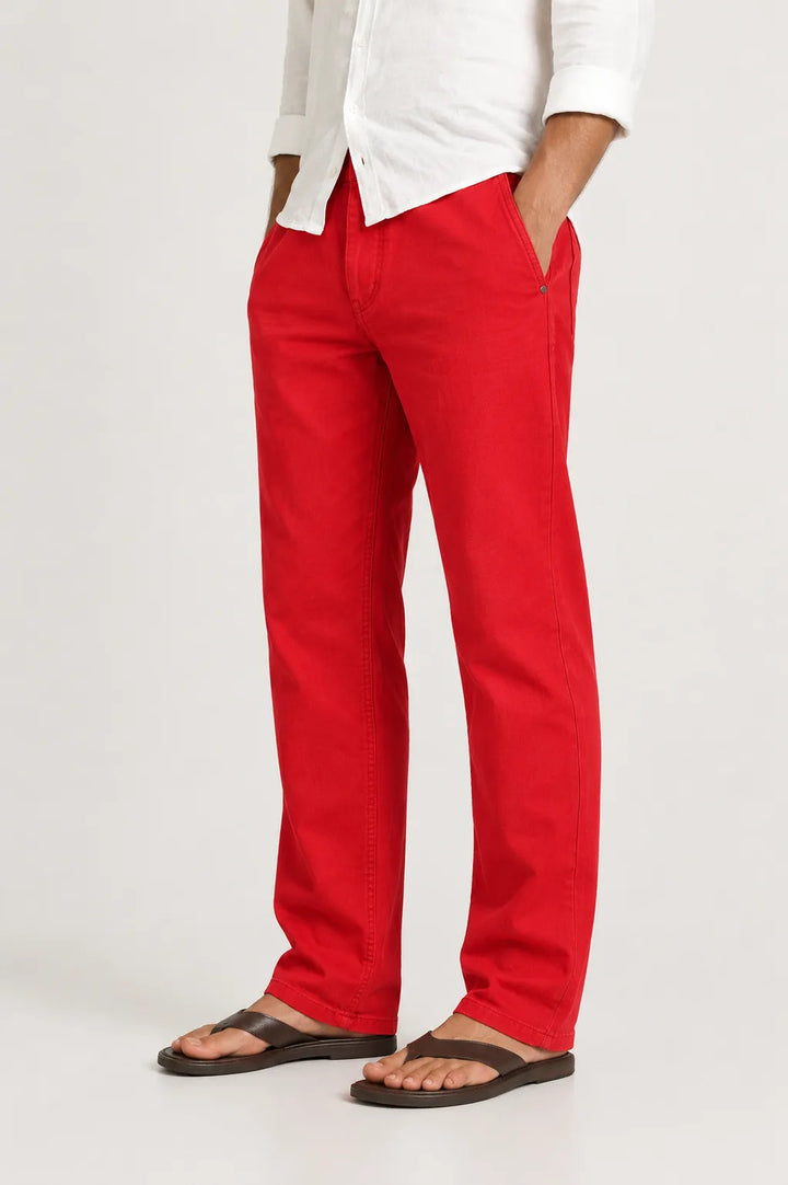 Straight jeans met vijf-pocket design
