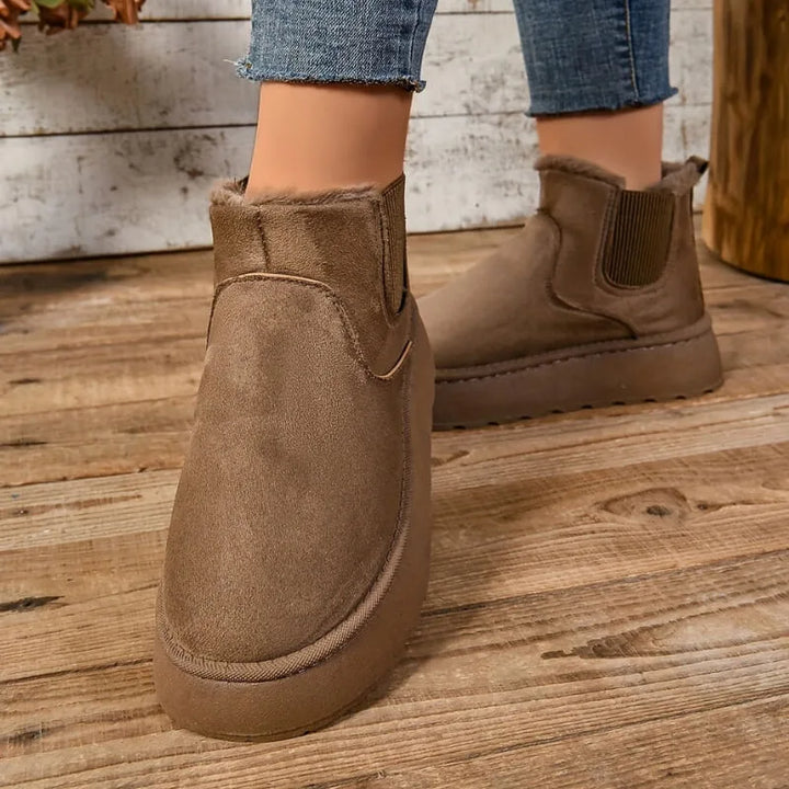 Enkellaars met slip-on design
