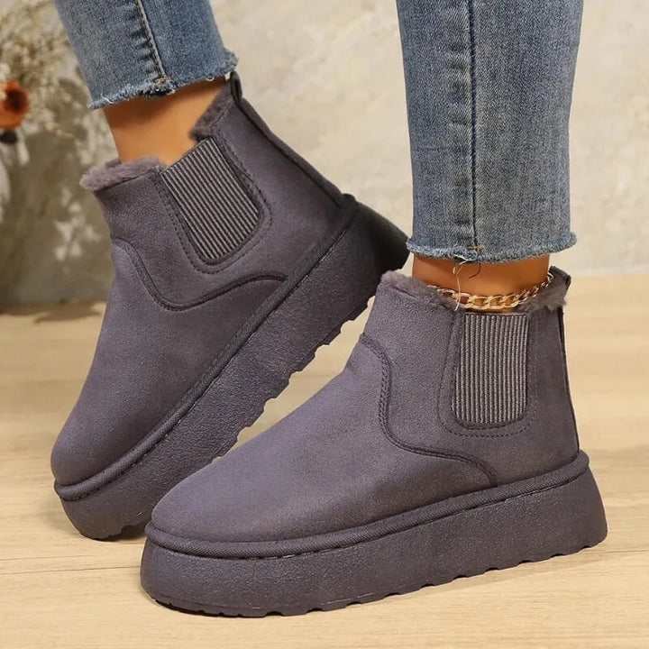 Enkellaars met slip-on design