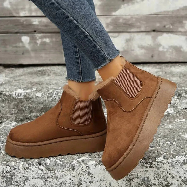 Enkellaars met slip-on design