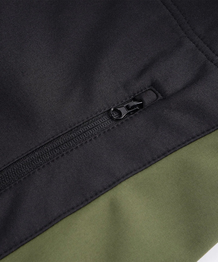 Parka met camouflage en verstelbare capuchon