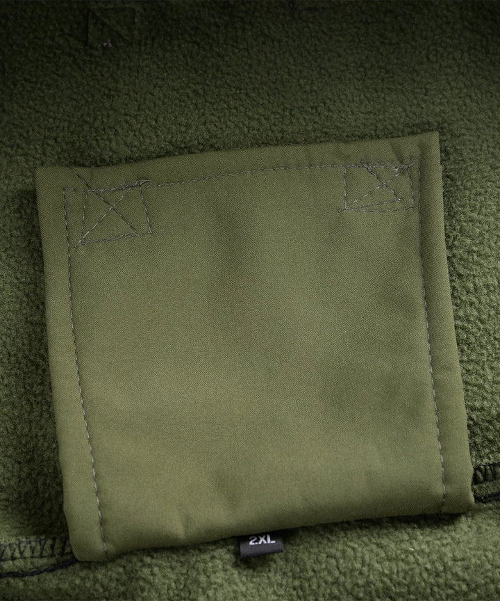 Parka met camouflage en verstelbare capuchon