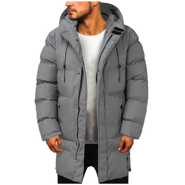 Puffer jacket met capuchon