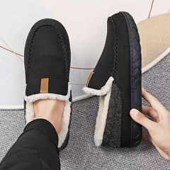 Dikke slippers met zachte zool