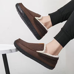 Dikke slippers met zachte zool