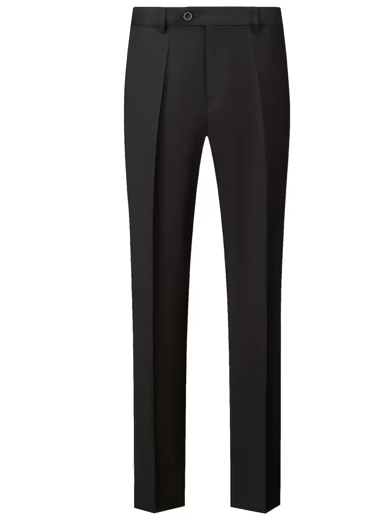 Driedelig heren pak met slim fit en glanzende afwerking