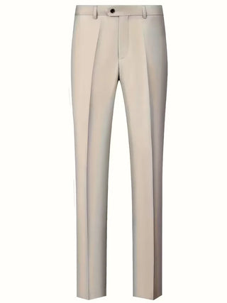 Driedelig heren pak met slim fit en glanzende afwerking