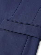 Driedelig heren pak met slim fit en glanzende afwerking