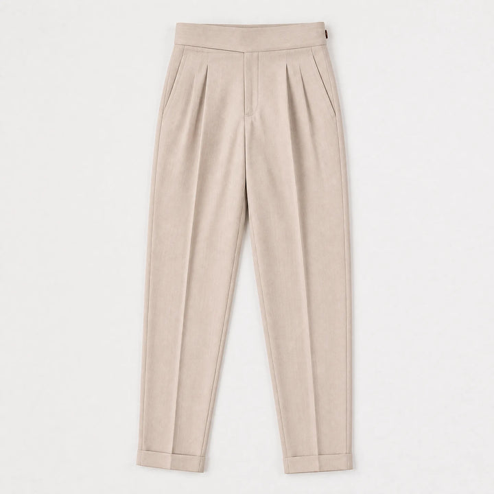 Pantalons met hoge taille
