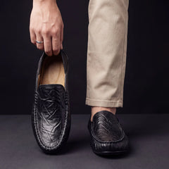Mocassins met slip-on design