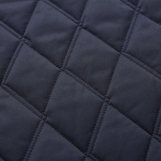 Gequilt jas met klassieke kraag en knoopsluiting