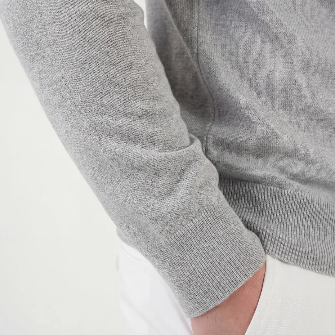 Polo shirt slim fit met lange mouwen