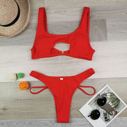 Lara | Sexy en stijlvolle cut-out bikini