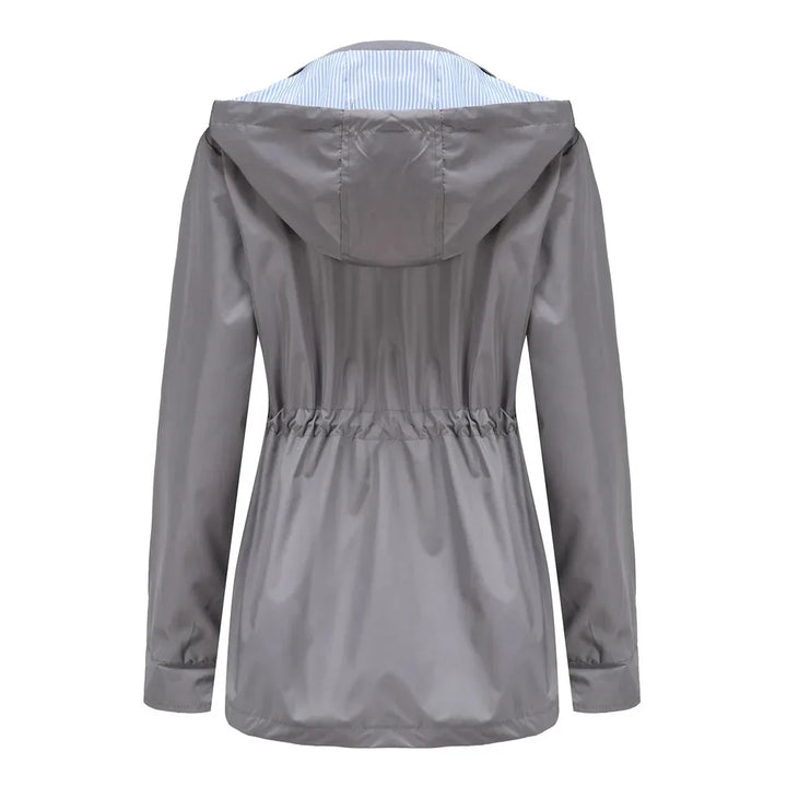 Waterdichte hooded jas
