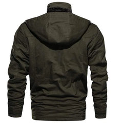 Parka met fleece voering