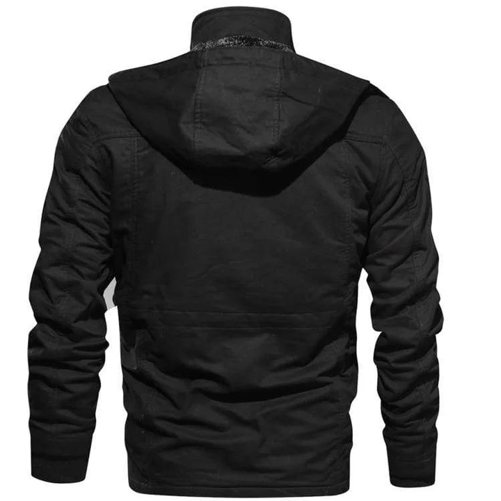 Parka met fleece voering