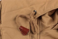 Parka met fleece voering