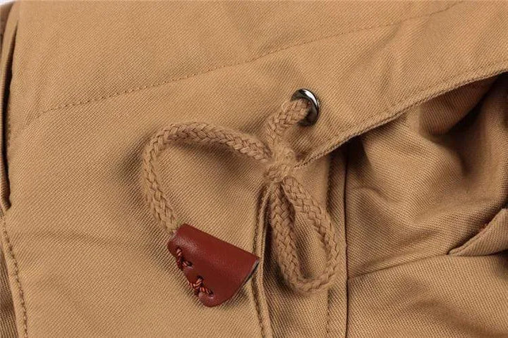 Parka met fleece voering