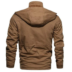 Parka met fleece voering