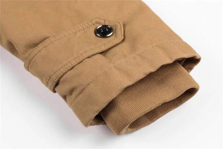 Parka met fleece voering