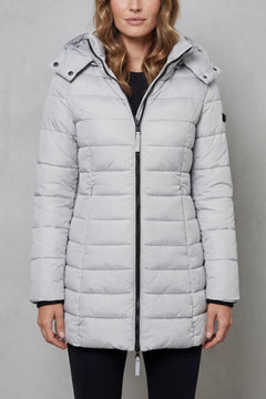 Puffer jas met capuchon