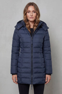 Puffer jas met capuchon