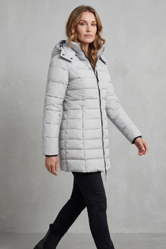Puffer jas met capuchon