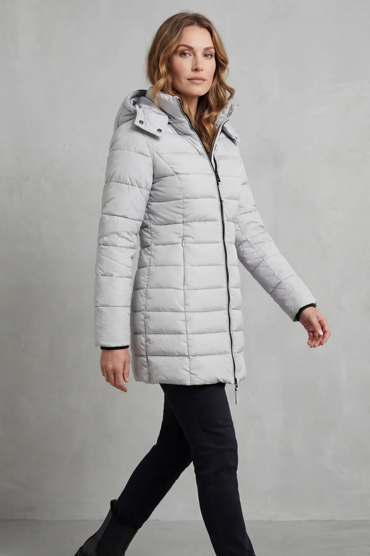 Puffer jas met capuchon