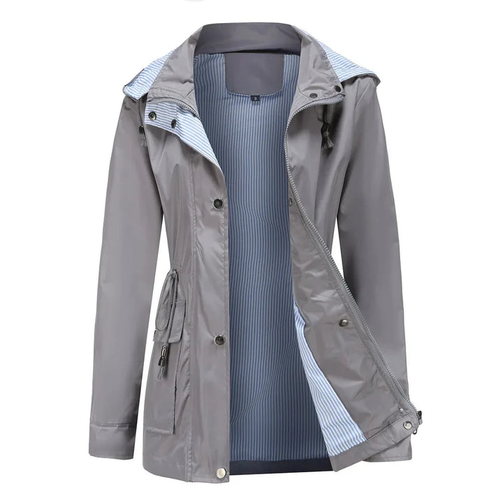 Waterdichte hooded jas
