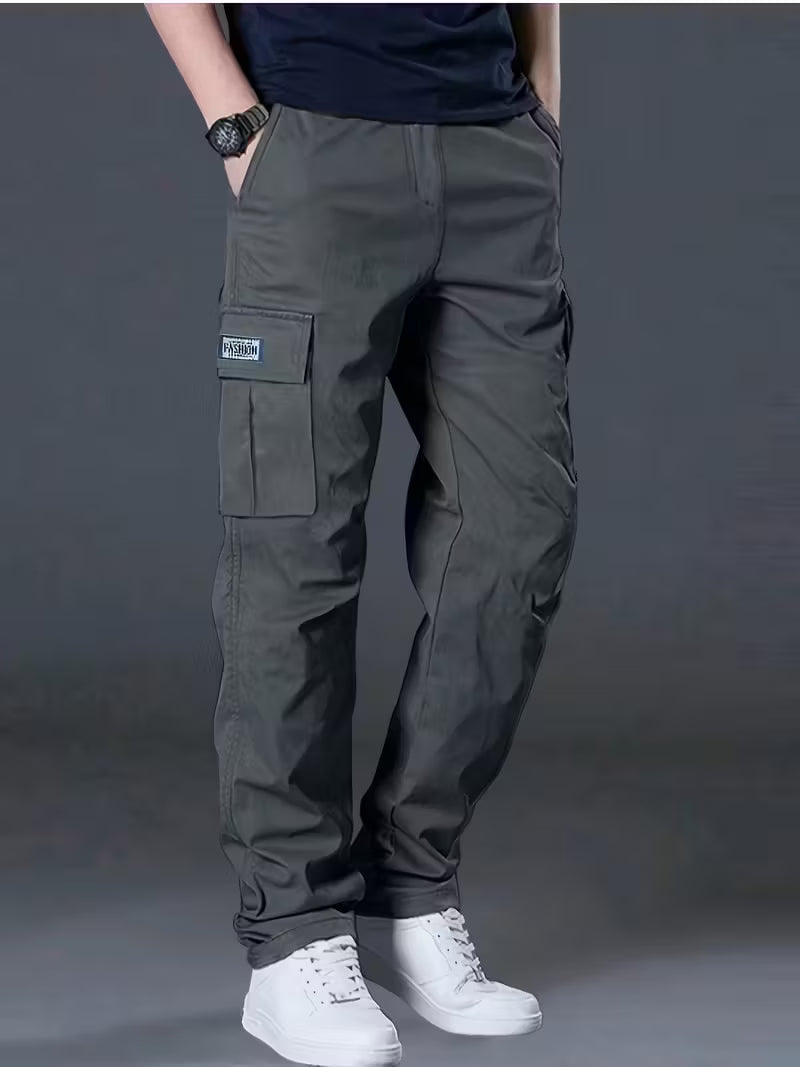 Heavy-duty cargo broek met multi-pocket design