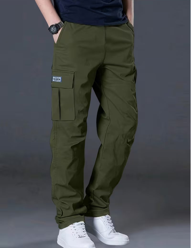 Heavy-duty cargo broek met multi-pocket design
