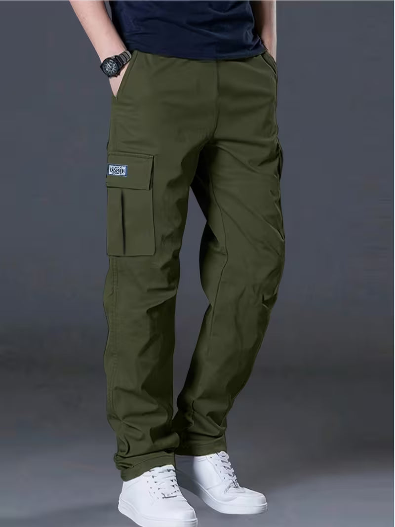 Heavy-duty cargo broek met multi-pocket design