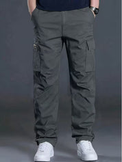 Heavy-duty cargo broek met multi-pocket design