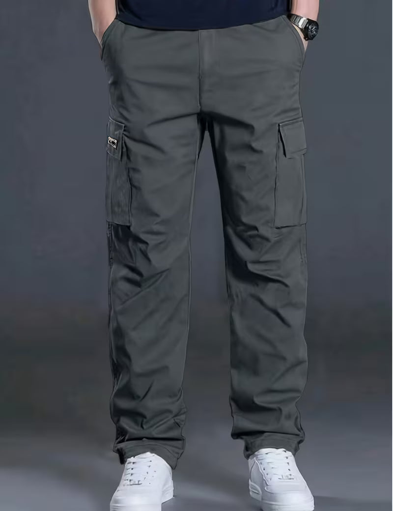Heavy-duty cargo broek met multi-pocket design