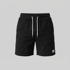 Regular fit shorts met drawstring
