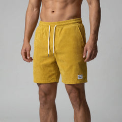 Regular fit shorts met drawstring