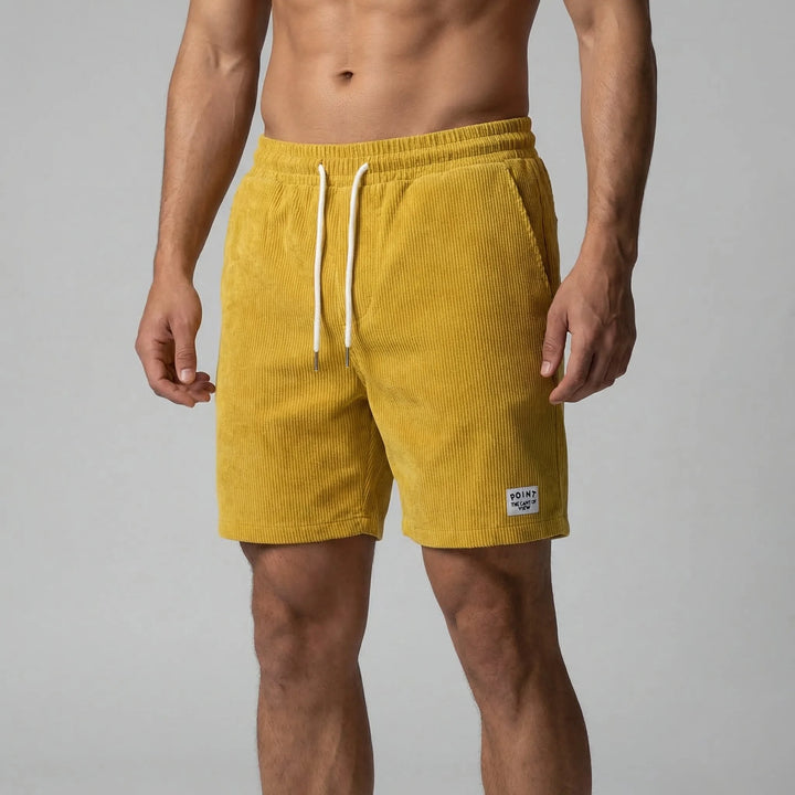 Regular fit shorts met drawstring