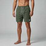 Regular fit shorts met drawstring