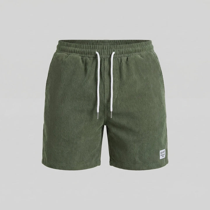 Regular fit shorts met drawstring