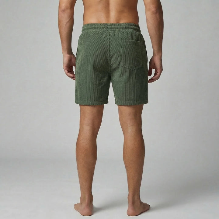 Regular fit shorts met drawstring