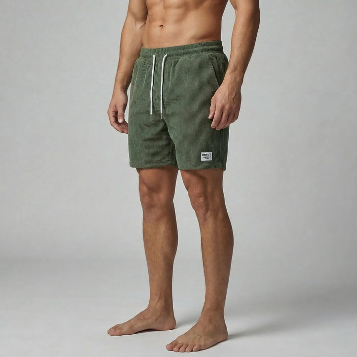 Regular fit shorts met drawstring