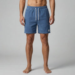 Regular fit shorts met drawstring