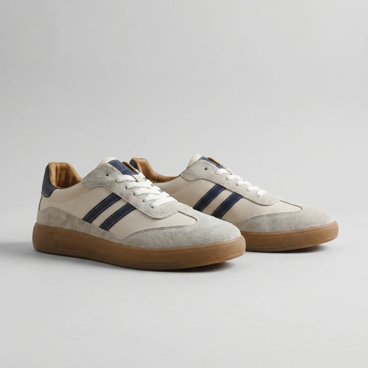 Retro sneakers met veter