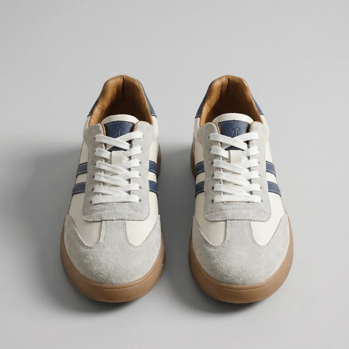 Retro sneakers met veter
