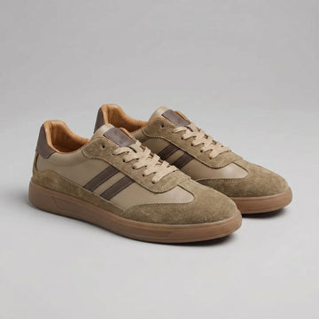 Retro sneakers met veter