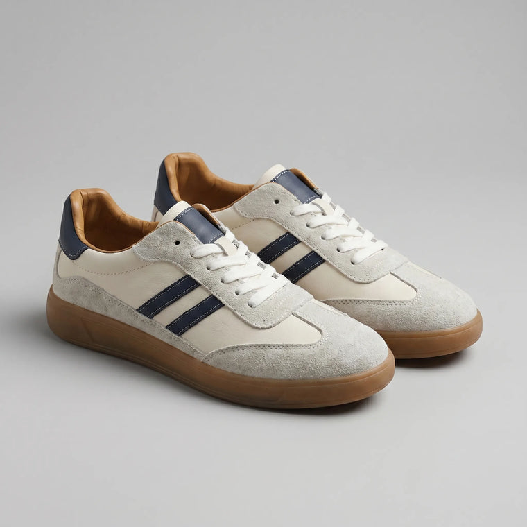 Retro sneakers met veter